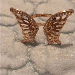 Beautiful butterfly ring